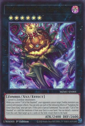 Pumpking the Great Ghost King [MZMU-EN005] Ultra Rare