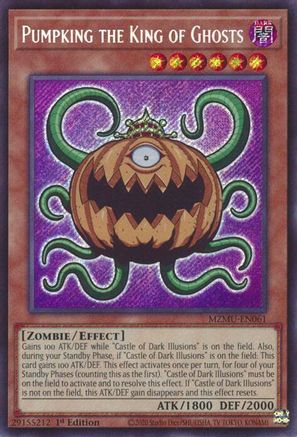 Pumpking the King of Ghosts [MZMU-EN061] Secret Rare