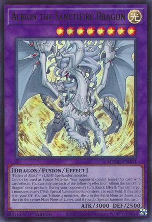 Albion the Sanctifire Dragon [MZMU-EN101] Ultra Rare