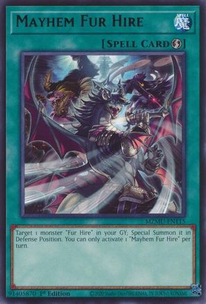 Mayhem Fur Hire [MZMU-EN115] Rare