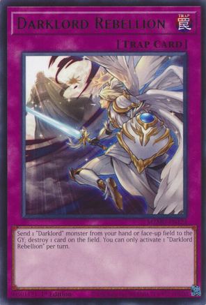 Darklord Rebellion [MZMU-EN123] Rare