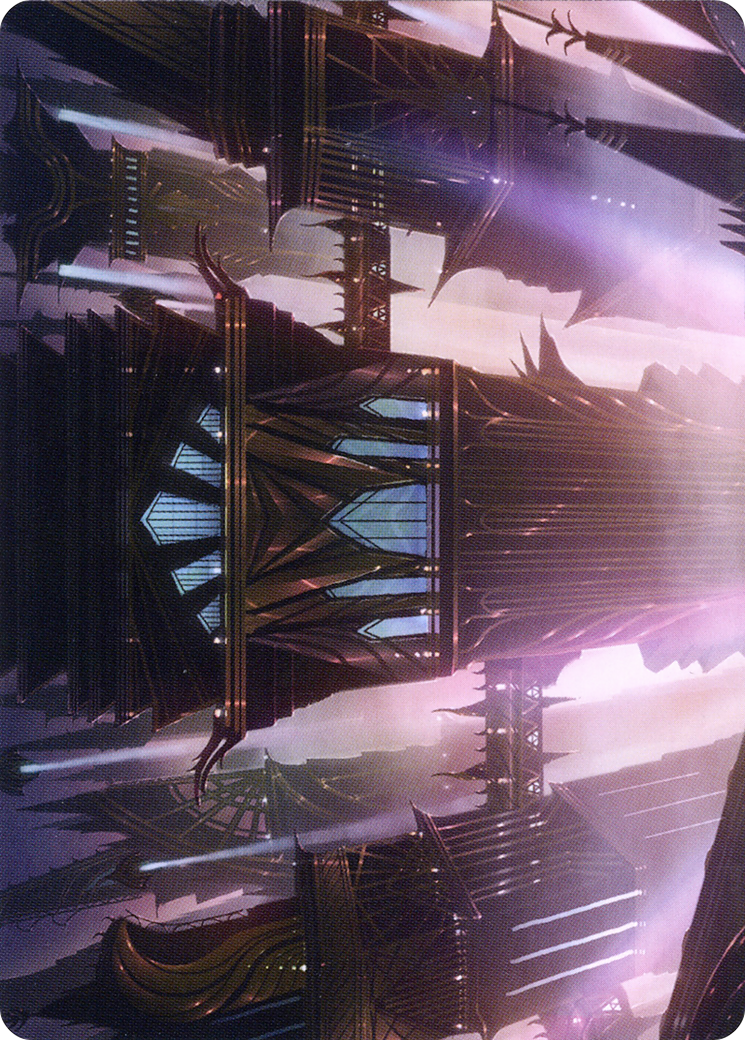 Skybridge Towers // Skybridge Towers (ASNC-037) - New Capenna Art Series (Borderless)