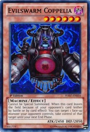 Evilswarm Coppelia [HA07-EN054] Super Rare