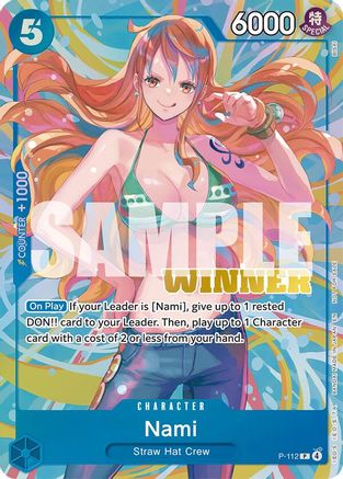 Nami (Heroines Battle Winner Pack) [One Piece Promotion Cards] Promo