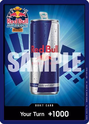DON!! Card (Red Bull Don!!) [One Piece Promotion Cards] DON!!