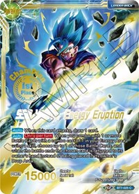 Son Goku & Vegeta // SSB Vegito, Energy Eruption (Championship Final 2019) (1st Place) (BT7-025_PR) [Tournament Promotion Cards]