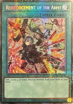 Reinforcement of the Army (Starlight Rare) [L26D-ENS08] Starlight Rare