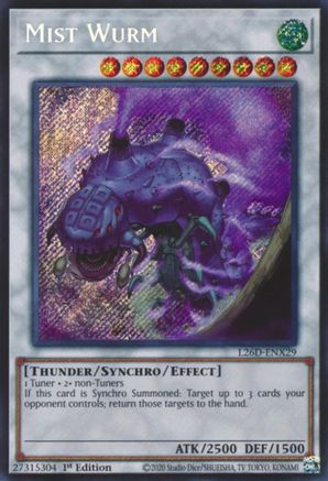 Mist Wurm (Secret Rare) [L26D-ENX29] Secret Rare