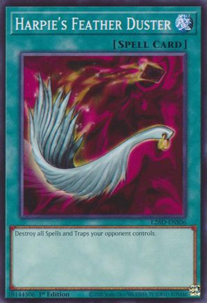Harpie's Feather Duster [L26D-ENS06] Common