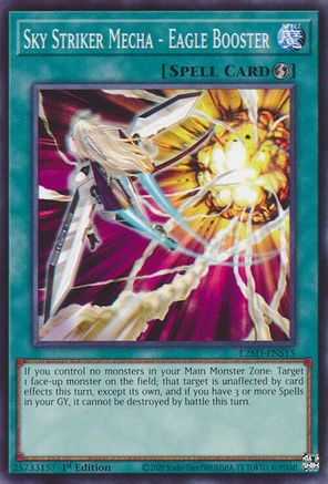 Sky Striker Mecha - Eagle Booster [L26D-ENS15] Common