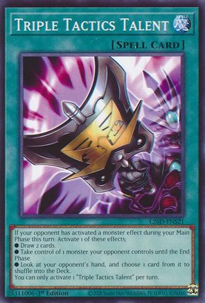 Triple Tactics Talent [L26D-ENS21] Common