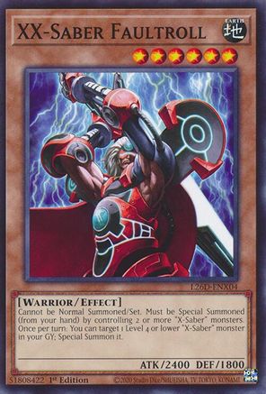 XX-Saber Faultroll [L26D-ENX04] Common