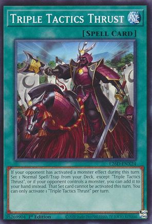 Triple Tactics Thrust - L26D-ENX24 [L26D-ENX24] Common