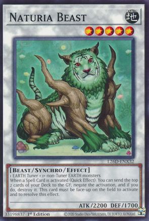 Naturia Beast [L26D-ENX32] Common