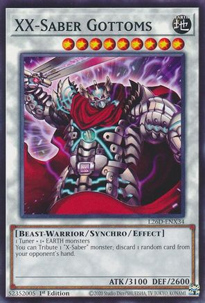 XX-Saber Gottoms [L26D-ENX34] Common