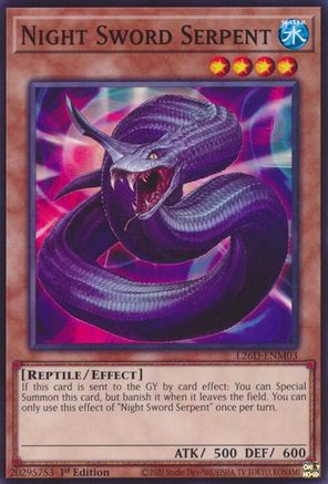 Night Sword Serpent [L26D-ENM03] Common