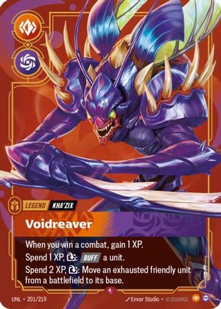 Kha'Zix - Voidreaver (201/219) [Unleashed] Foil