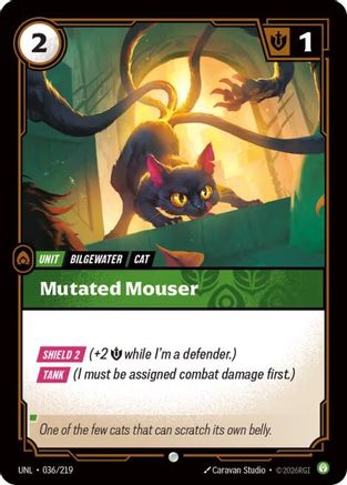 Mutated Mouser (036/219) [Unleashed] Foil