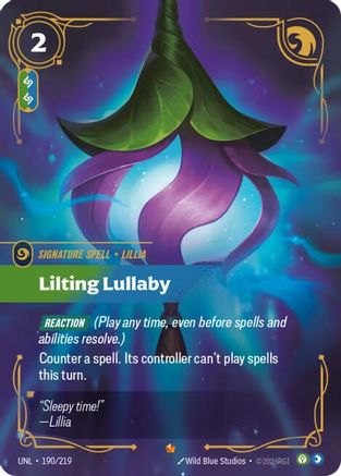 Lilting Lullaby (190/219) [Unleashed] Foil