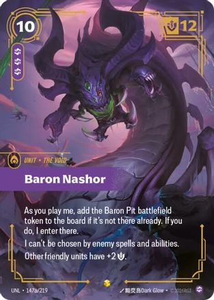 Baron Nashor (Alternate Art) (147a/219) [Unleashed] Foil