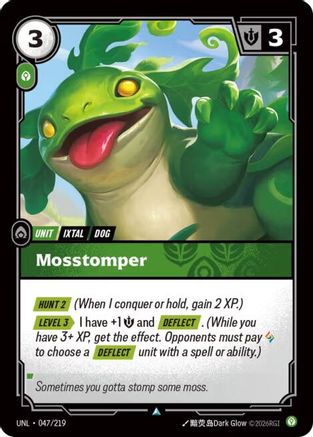 Mosstomper (047/219) [Unleashed] Foil