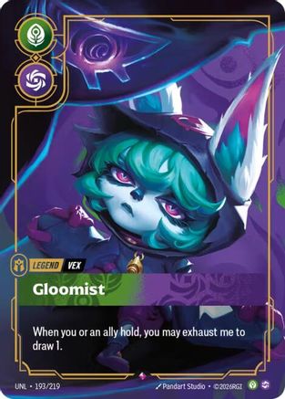 Vex - Gloomist (193/219) [Unleashed] Foil