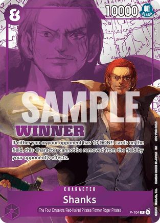 Shanks (Winner Pack 2026 Vol. 2) [One Piece Promotion Cards] Promo