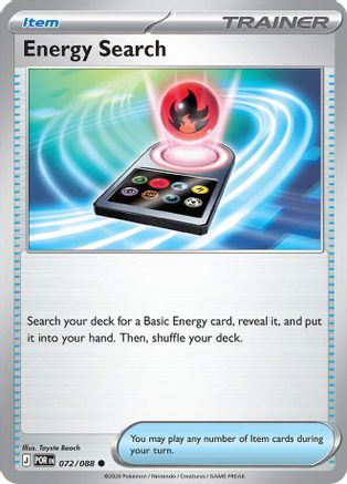 Energy Search 072/null [ME03 Perfect Order] (Reverse Holofoil)