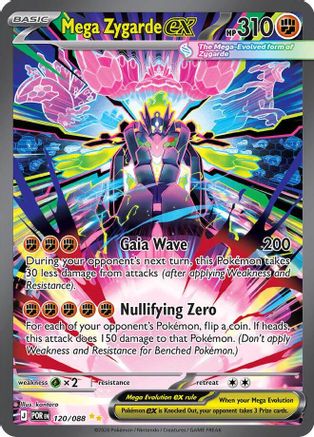 Mega Zygarde ex 120/088 [ME03 Perfect Order] (Holofoil)