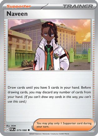 Naveen 079/088 [ME03 Perfect Order] (Reverse Holofoil)