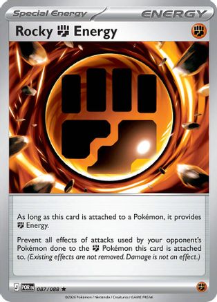 Rocky Fighting Energy 087/null [ME03 Perfect Order] (Reverse Holofoil)