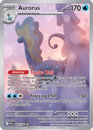 Aurorus 092/088 [ME03 Perfect Order] (Holofoil)