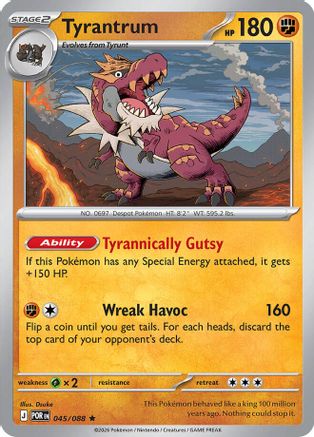 Tyrantrum 045/null [ME03 Perfect Order] (Reverse Holofoil)