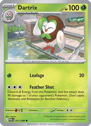 Dartrix 011/null [ME03 Perfect Order]