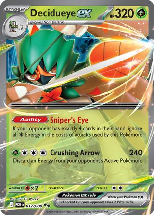 Decidueye ex 012/088 [ME03 Perfect Order] (Holofoil)