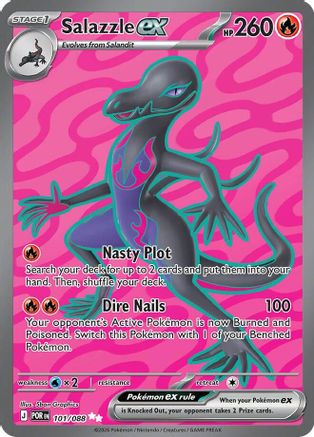 Salazzle ex 101/088 [ME03 Perfect Order] (Holofoil)