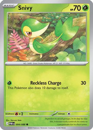 Snivy 004/null [ME03 Perfect Order] (Reverse Holofoil)