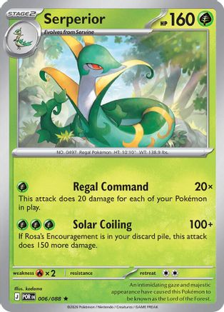 Serperior 006/null [ME03 Perfect Order] (Holofoil)