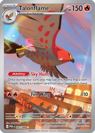 Talonflame 091/088 [ME03 Perfect Order] (Holofoil)