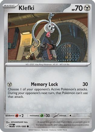 Klefki 059/null [ME03 Perfect Order] (Reverse Holofoil)