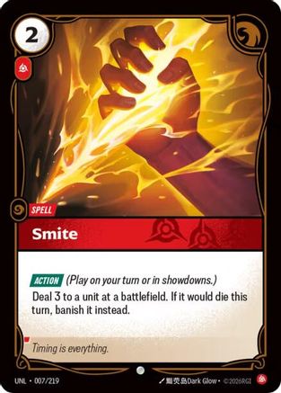 Smite (007/219) [Unleashed] Foil