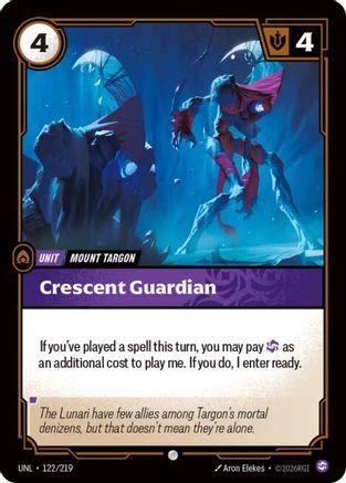 Crescent Guardian (122/219) [Unleashed] Foil