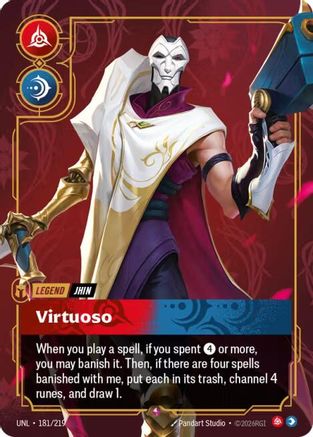 Jhin - Virtuoso (181/219) [Unleashed] Foil