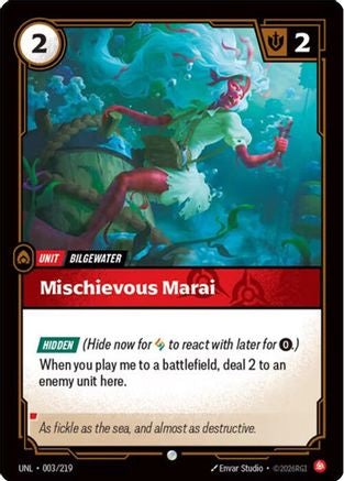 Mischevious Marai (003/219) [Unleashed]