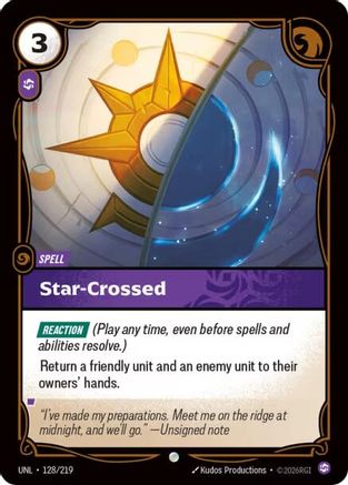 Star-Crossed (128/219) [Unleashed] Foil