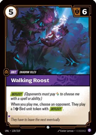 Walking Roost (130/219) [Unleashed] Foil
