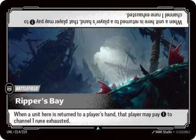 Ripper's Bay (214/219) [Unleashed] Foil
