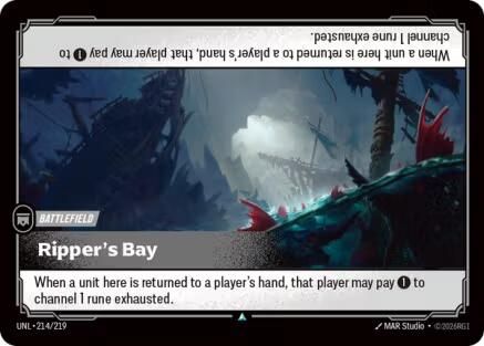 Ripper's Bay (214/219) [Unleashed]