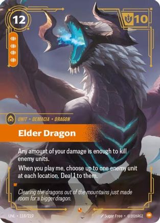 Elder Dragon (118/219) [Unleashed] Foil