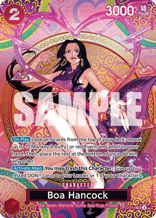 Boa Hancock (SP) [Adventure on Kami's Island] Super Rare